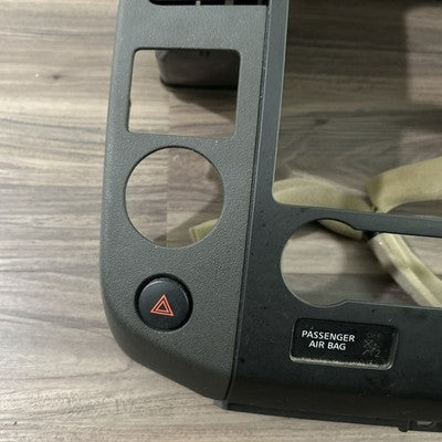 Nissan Pathfinder Center Dash Radio AC Vent Bezel OEM Graphite 2008–2012