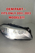 Complete! OEM 2011-2013 BMW 5 Series F10 Right RH Side Xenon HID AFS Headlight