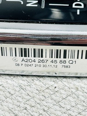 Mercedes C300 W204 Automatic Shift Knob Boot Base Trim 2008-2014 OEM
