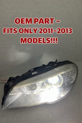 Complete! OEM 2011-2013 BMW 5 Series F10 Left LH Side Xenon HID AFS Headlight