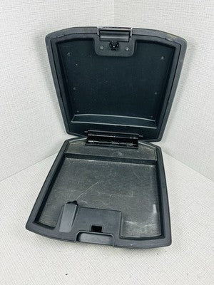 2009-2018 DODGE RAM 1500 2500 CENTER CONSOLE STORAGE ARMREST LID BLACK 12V OEM