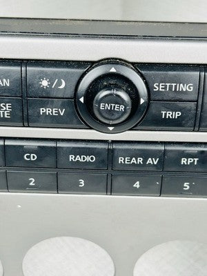 05 06 07 Nissan Pathfinder Radio Navigation Climate Control Console Bezel Trim