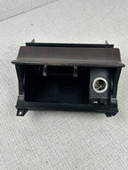 96-02 Mercedes W210 E320 E430 Center Console Ashtray Ash Tray Lighter Wood OEM