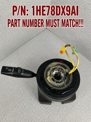 Jeep Grand Cherokee Turn Signal Wiper Switch Clock Spring 1HE78DX9AI 2011-2013