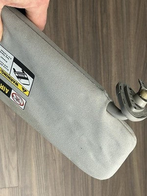 2007-2012 Acura RDX Sun Visor Left Driver Side Cloth OEM Gray Original