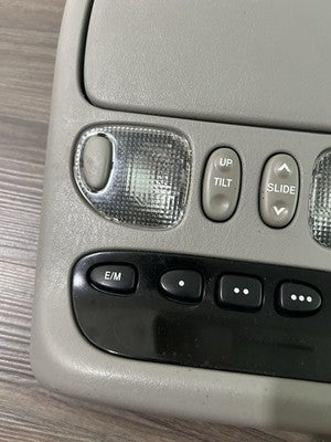 Toyota Sequoia Overhead Console Dome Map Light Gray OEM 2001–2007 83290-0C011