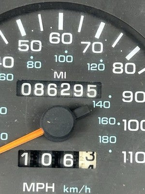 94-96 Dodge Dakota Instrument Gauge Cluster Speedometer Tach 86K Miles
