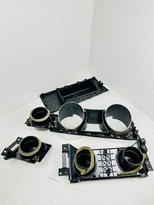 2005-2009 Ford Mustang Dash Cluster Bezel w/ Vents & Trim. Set Of 4. OEM.