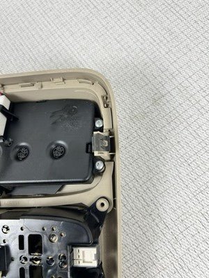2004-2010 Toyota Sienna Overhead Roof Console Interior Dome Light Beige OEM