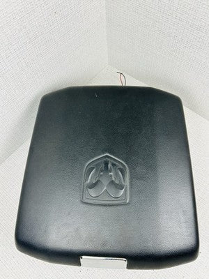 2009-2018 DODGE RAM 1500 2500 CENTER CONSOLE STORAGE ARMREST LID BLACK 12V OEM