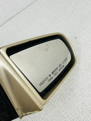 94-99 Cadillac Deville Passenger Side Right Mirror Door Exterior Rear View Gold