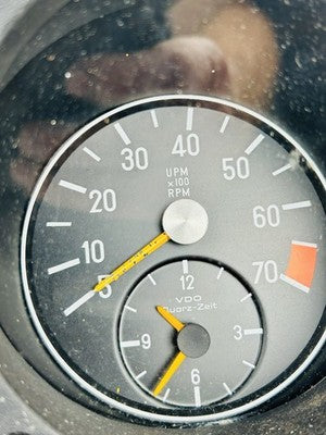 1972-1989 MERCEDES R107 W116 280S 450SEL DASH INSTRUMENT GAUGE CLUSTER OEM 119K