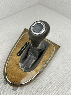 03-09 Mercedes W211 E350 Shift Knob Boot Shifter Bezel KEYLESS GO Wood Trim OEM