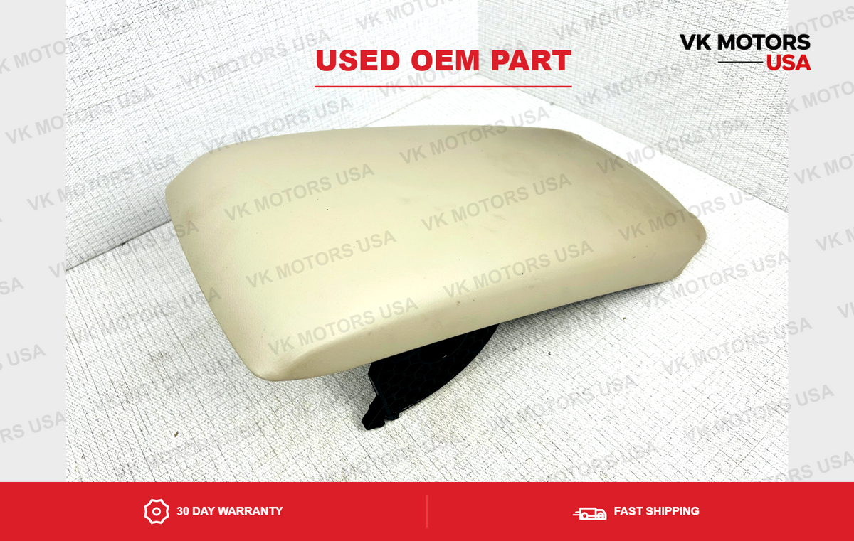2009-2012 OEM Toyota Venza Center Console Armrest Lid Arm Rest Light Gray