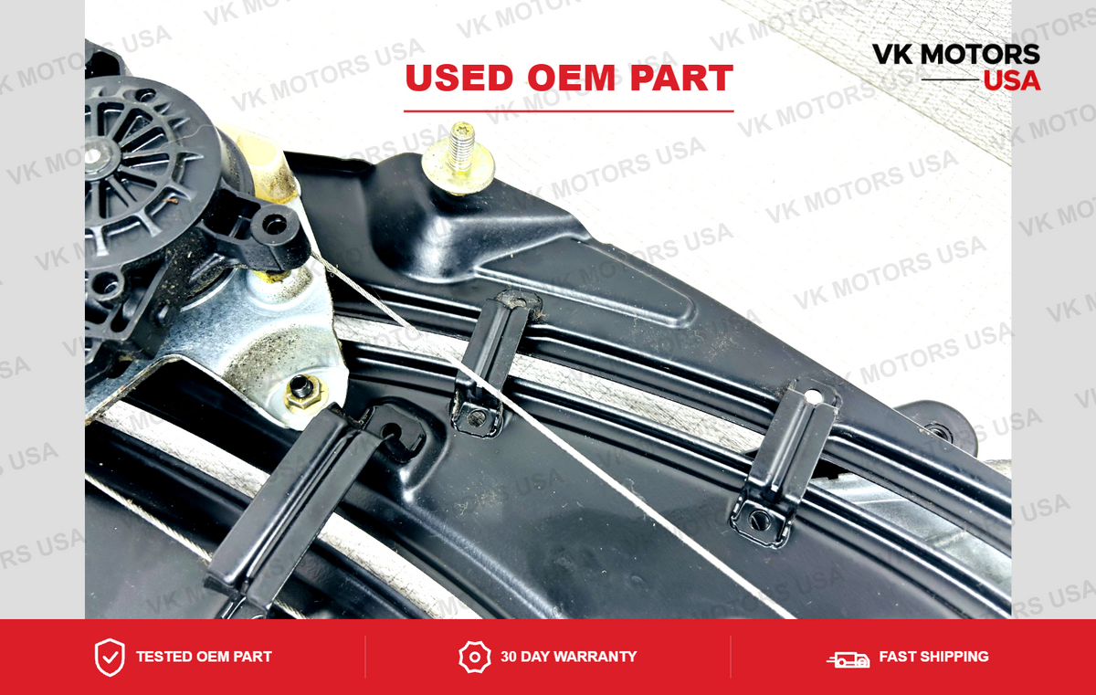 1997-15 Jaguar XKR XK8 XK Convertible Rear Left Window Regulator Motor TESTED