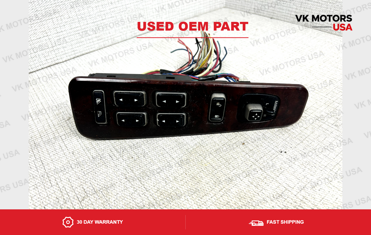 2003-2007 Lincoln Town CAR Driver Master Power Window Switch 3W13-14A564-Bh OEM