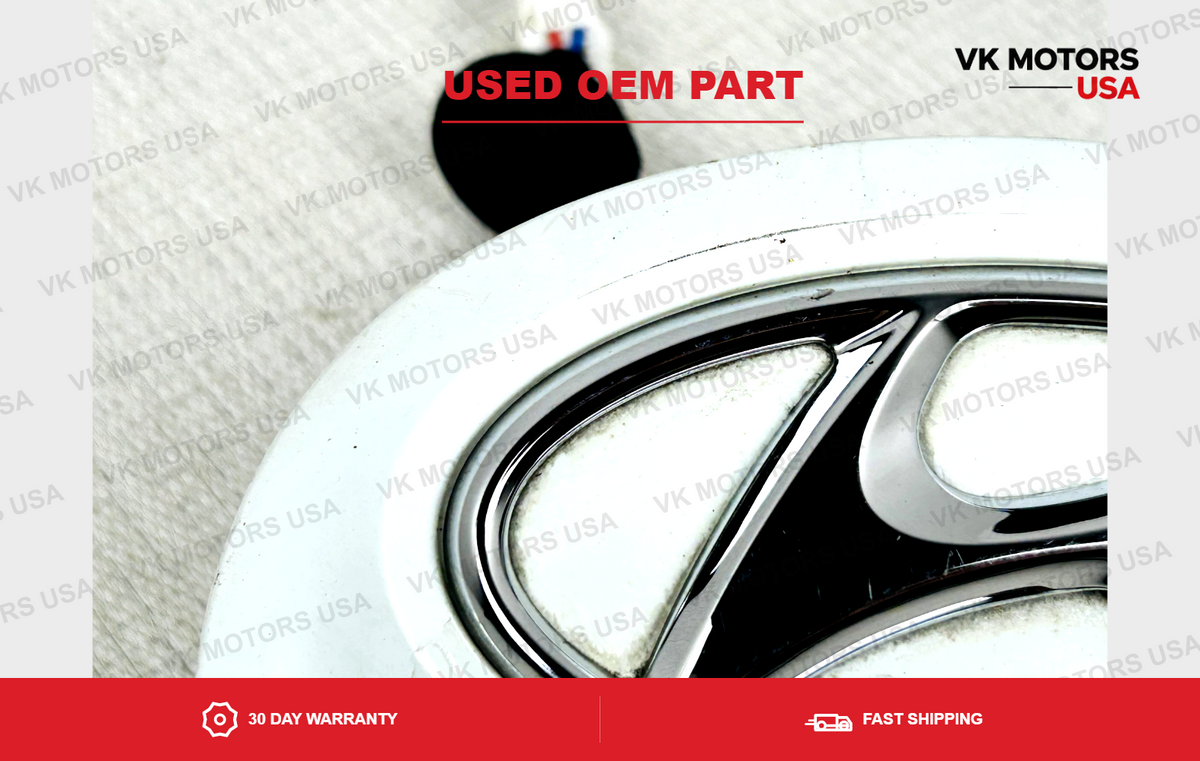 2012-2017 Hyundai Veloster Rear Trunk Hatch Trim Latch BACKUP CAMERA OEM WHITE