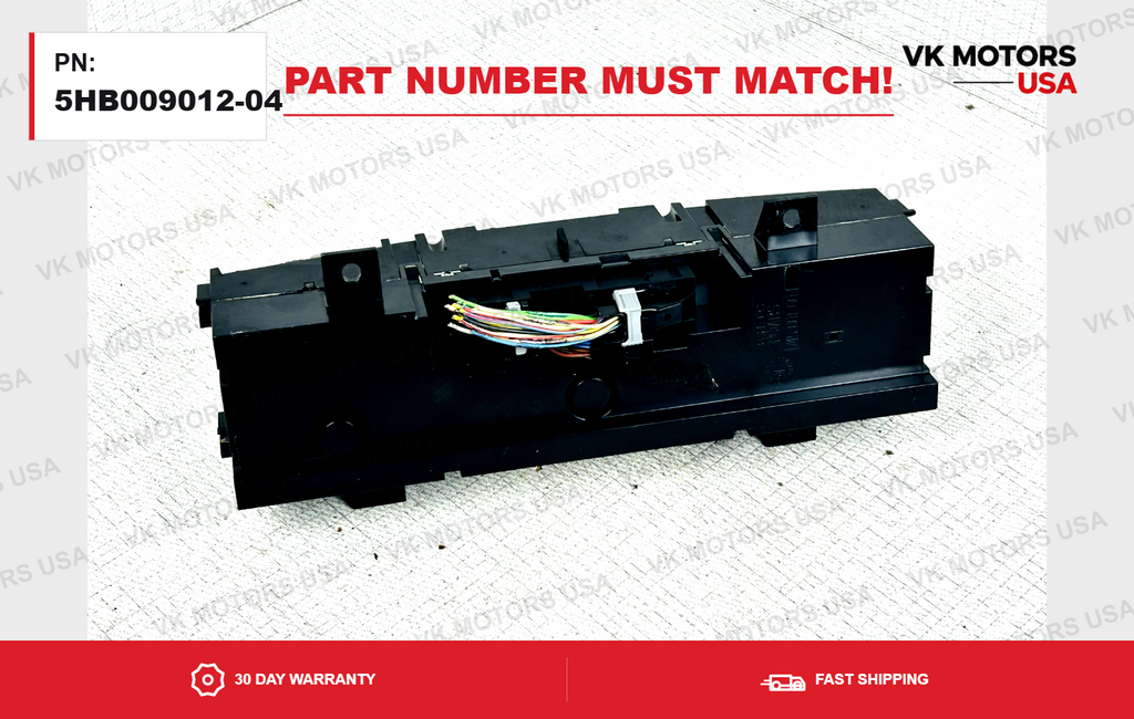 2007-2009 Mercedes Dodge Sprinter AC Heater Climate Control Unit 5HB009012-04