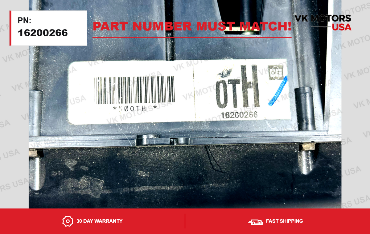1994 Cadillac Deville OEM Speedometer Gauges Instrument Cluster OEM 16200266