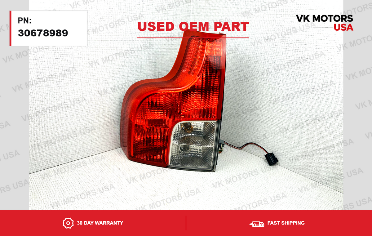 2007-2013 Volvo XC90 Tail light Assembly Left Driver Side LH Left Hand OEM