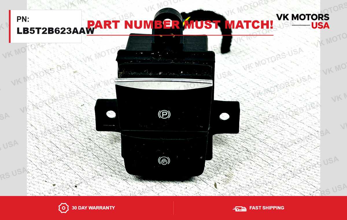 2020-2024 FORD EXPLORER OEM CENTER CONSOLE PARKING BRAKE SWITCH LB5T2B623AAW