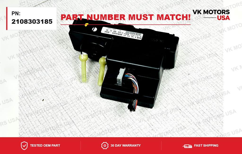 1998-2000 Mercedes W210 W202 Heating Climate Control Switch   2108303185 BOSCH