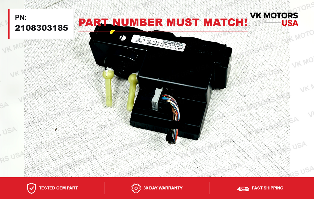 1998-2000 Mercedes W210 W202 Heating Climate Control Switch   2108303185 BOSCH