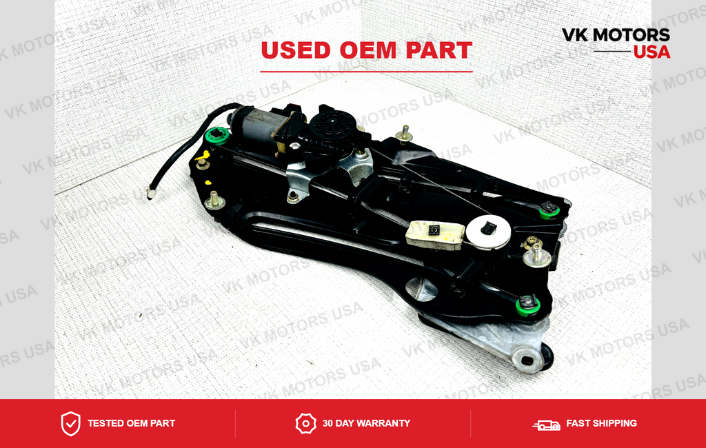 1997-15 Jaguar XKR XK8 XK Convertible Rear Left Window Regulator Motor TESTED