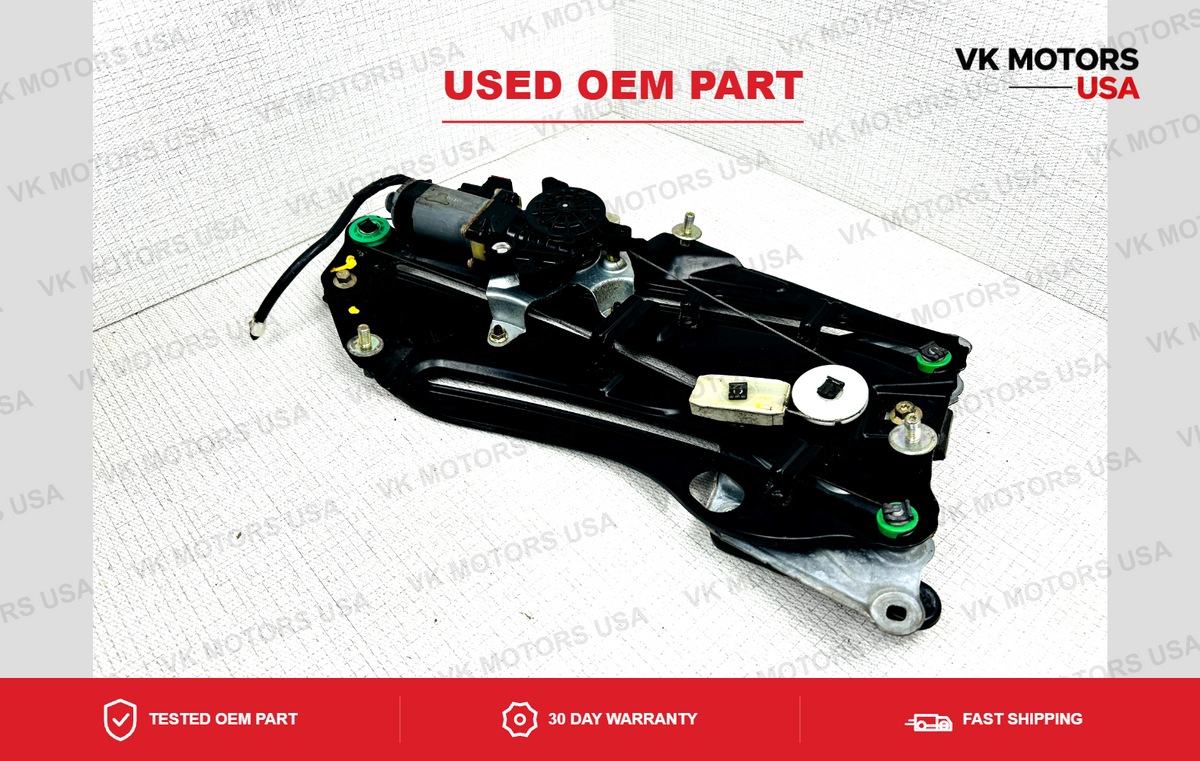 1997-15 Jaguar XKR XK8 XK Convertible Rear Left Window Regulator Motor TESTED