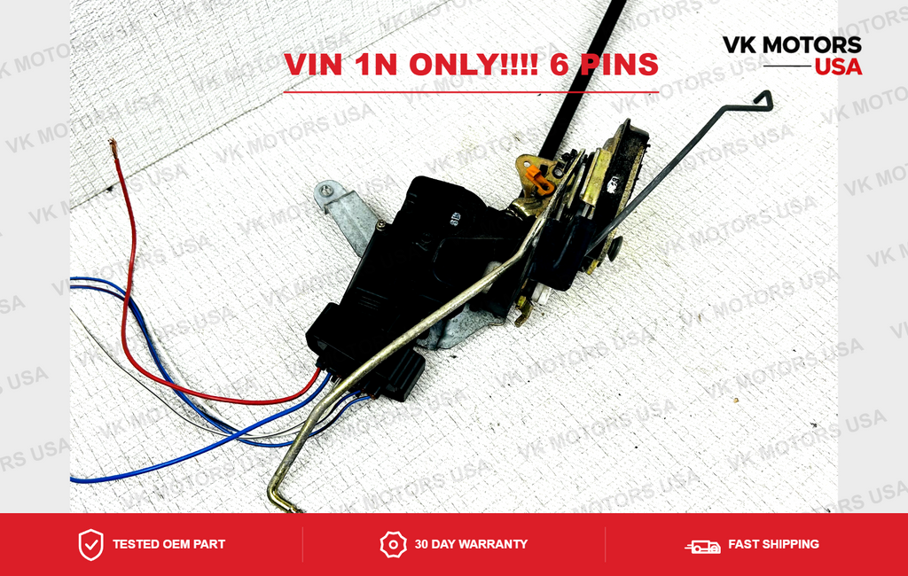 98 - 02 Toyota Corolla, Front Left Driver door Latch Lock Actuator /Oem VIN 1N