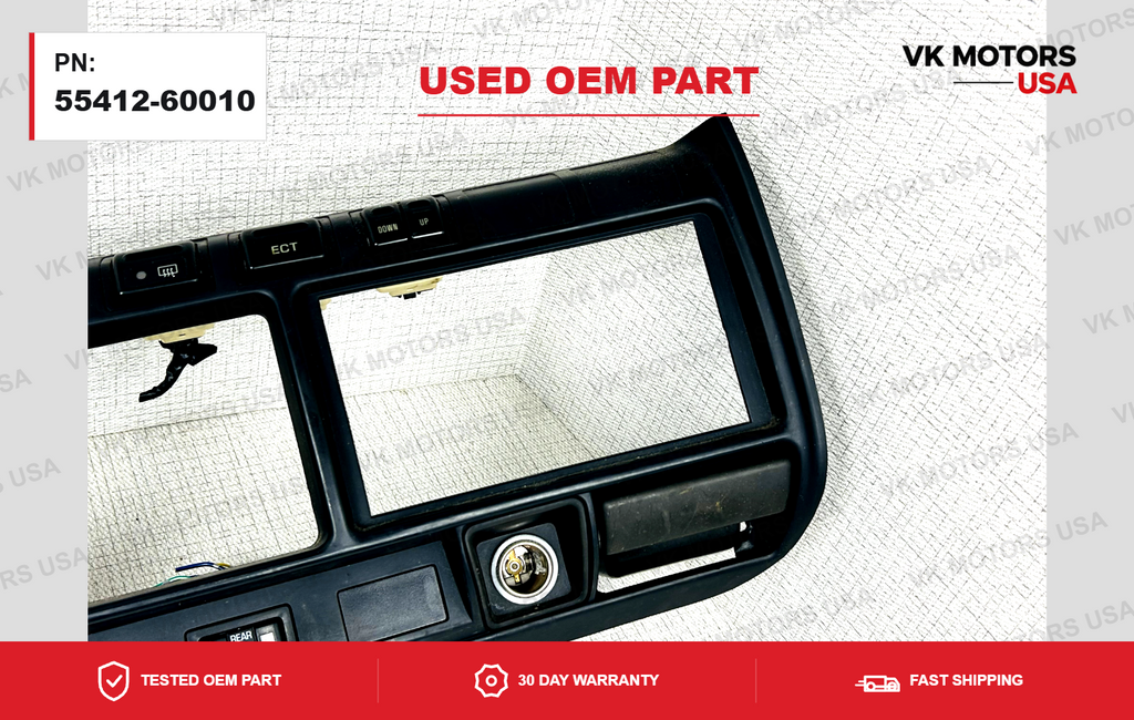 1991-1994 Toyota Land Cruiser Lower Dashboard Trim Bezel OEM Dash Panel Cover