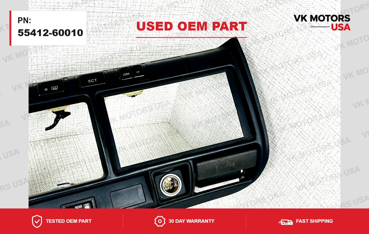 1991-1994 Toyota Land Cruiser Lower Dashboard Trim Bezel OEM Dash Panel Cover