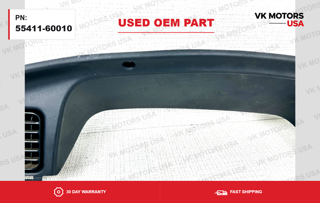1991-1994 Toyota Land Cruiser Upper Cluster Dash Bezel Trim OEM 30 55411-60010