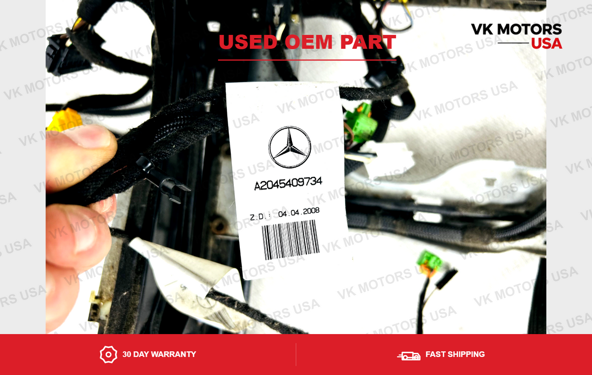 2008-2015 Mercedes W204 C300 GLK350 Front Left Adjustment Seat Track Frame OEM