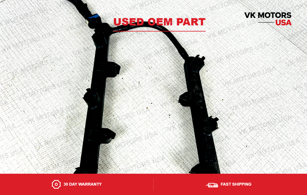 Mopar Fuel Rail With Injectors 3.6L Jeep Dodge Chrysler 2011-2023 OEM 05184079AD