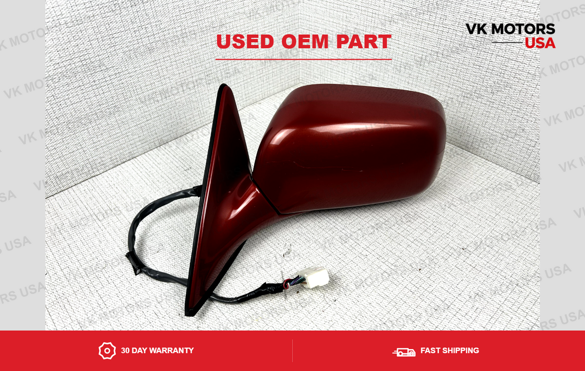 1998-2005 Lexus GS300 GS400 GS430 OEM Driver Side Door Mirror Cinnabar Pearl 3N1
