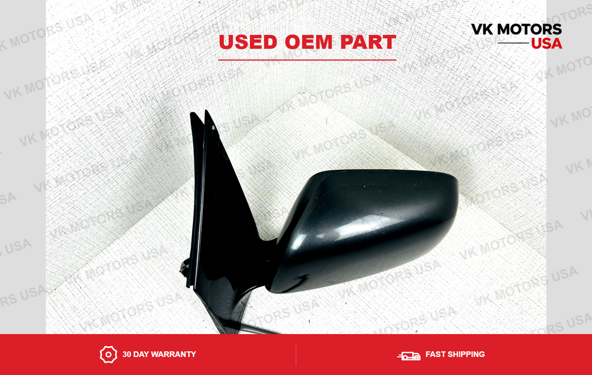 2004–2009 Lexus RX330 RX350 RX400h Driver Side Power Door Mirror Dark Gray OEM