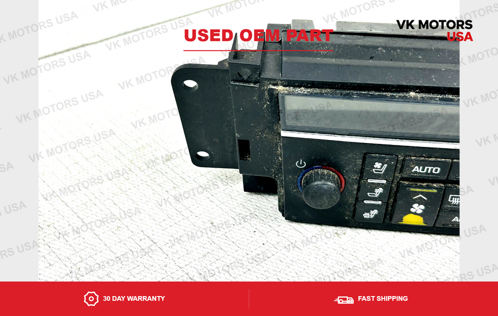 2007-11 Cadillac Escalade Digital Climate Temp Temperature Control OEM 25809868