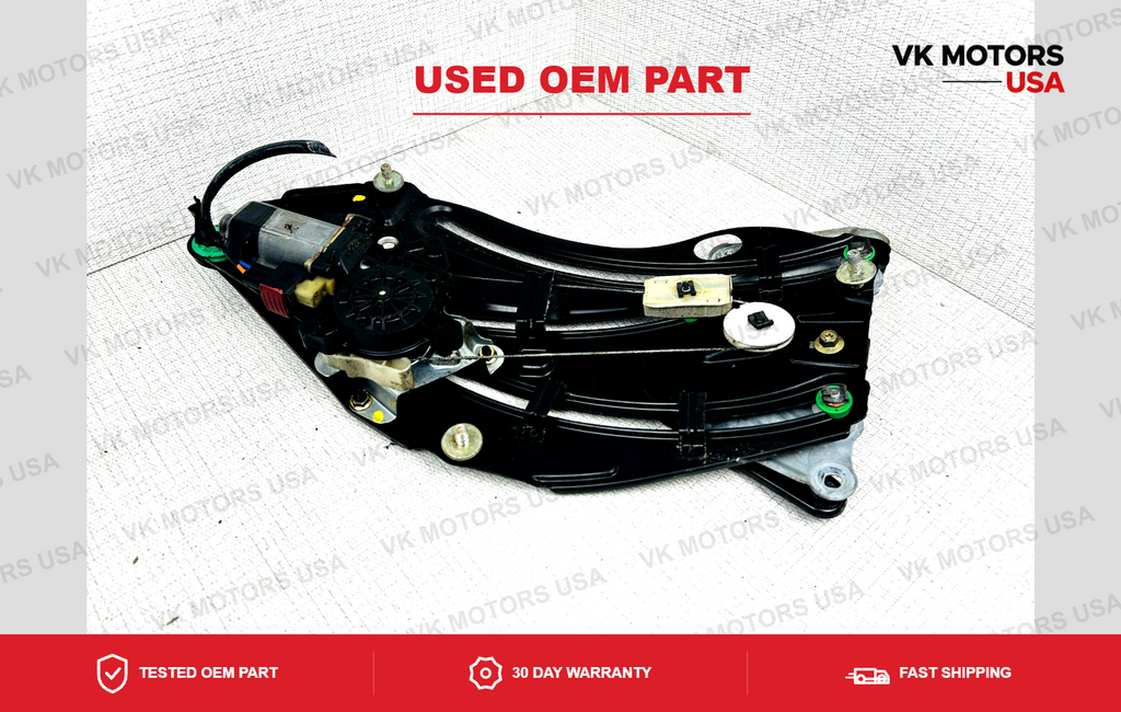 1997-15 Jaguar XKR XK8 XK Convertible Rear Right Window Regulator Motor TESTED