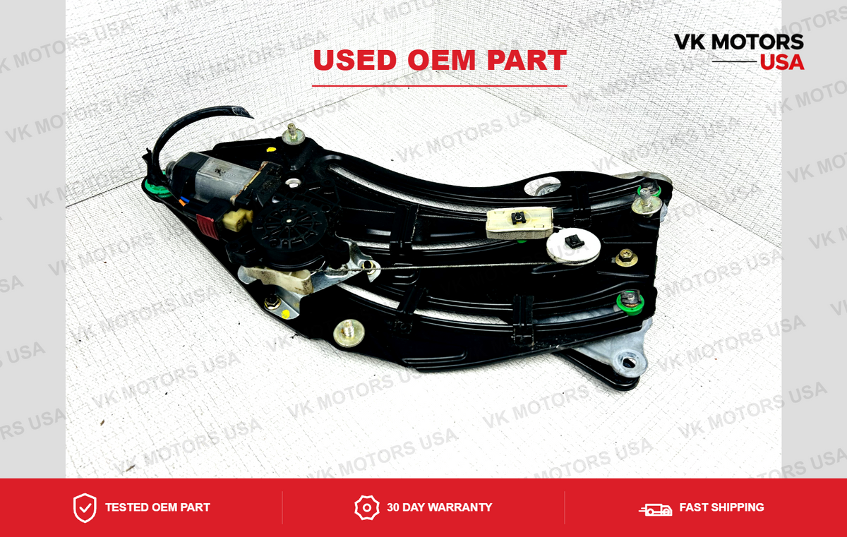 1997-15 Jaguar XKR XK8 XK Convertible Rear Right Window Regulator Motor TESTED