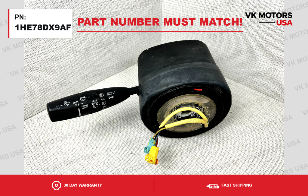 Turn Signal Wiper Switch Clock Spring 1HE78DX9AF 2011-2013 Jeep Grand Cherokee