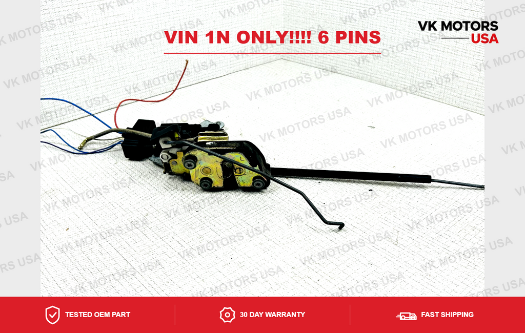 98 - 02 Toyota Corolla, Front Left Driver door Latch Lock Actuator /Oem VIN 1N