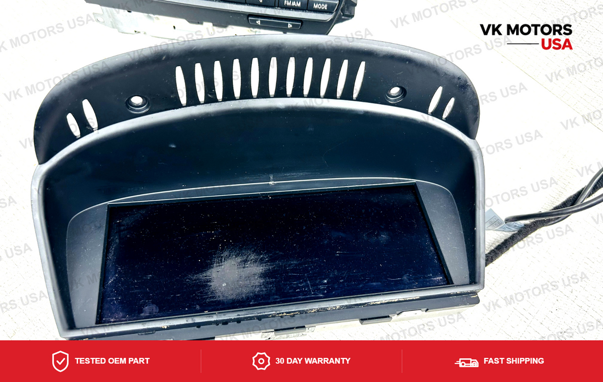 BMW E90 E91 E92 E93 M3 328 335 CIC retrofit kit Navigation Idrive Display OEM