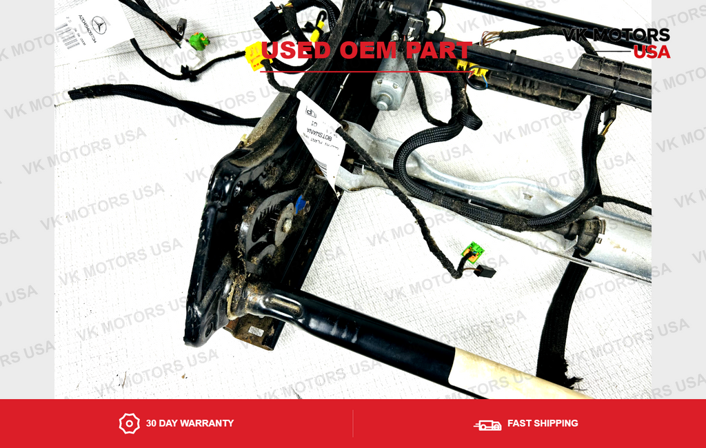 2008-2015 Mercedes W204 C300 GLK350 Front Left Adjustment Seat Track Frame OEM