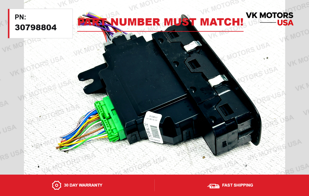 OEM 2007-2014 VOLVO S60 V70 XC90 Driver Door Master Window Switch 30798804 ✅