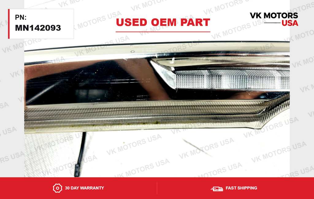 2006-2012 Mitsubishi Eclipse Rear Spoiler 3rd Third Brake Light Assembly OEM