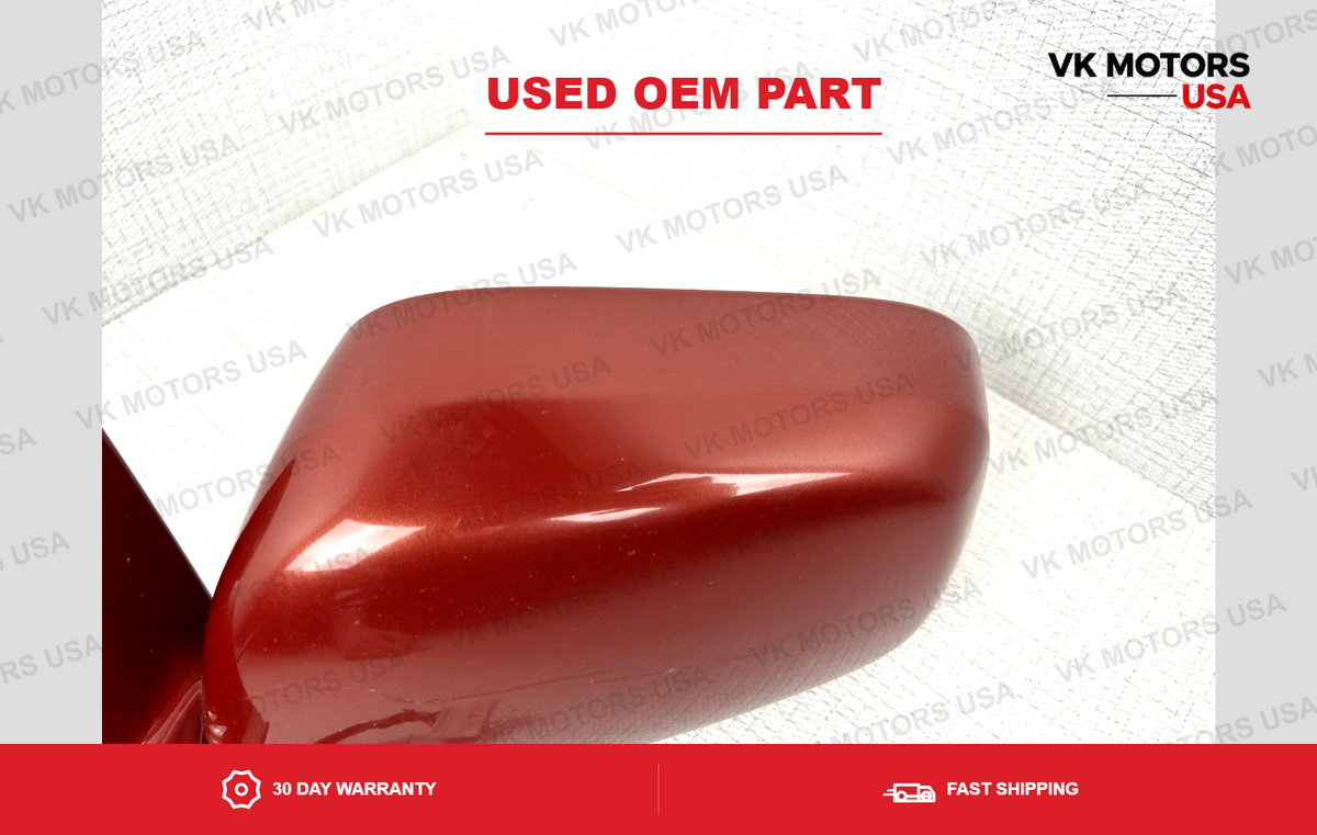 1998-2005 Lexus GS300 GS400 GS430 OEM Driver Side Door Mirror Cinnabar Pearl 3N1