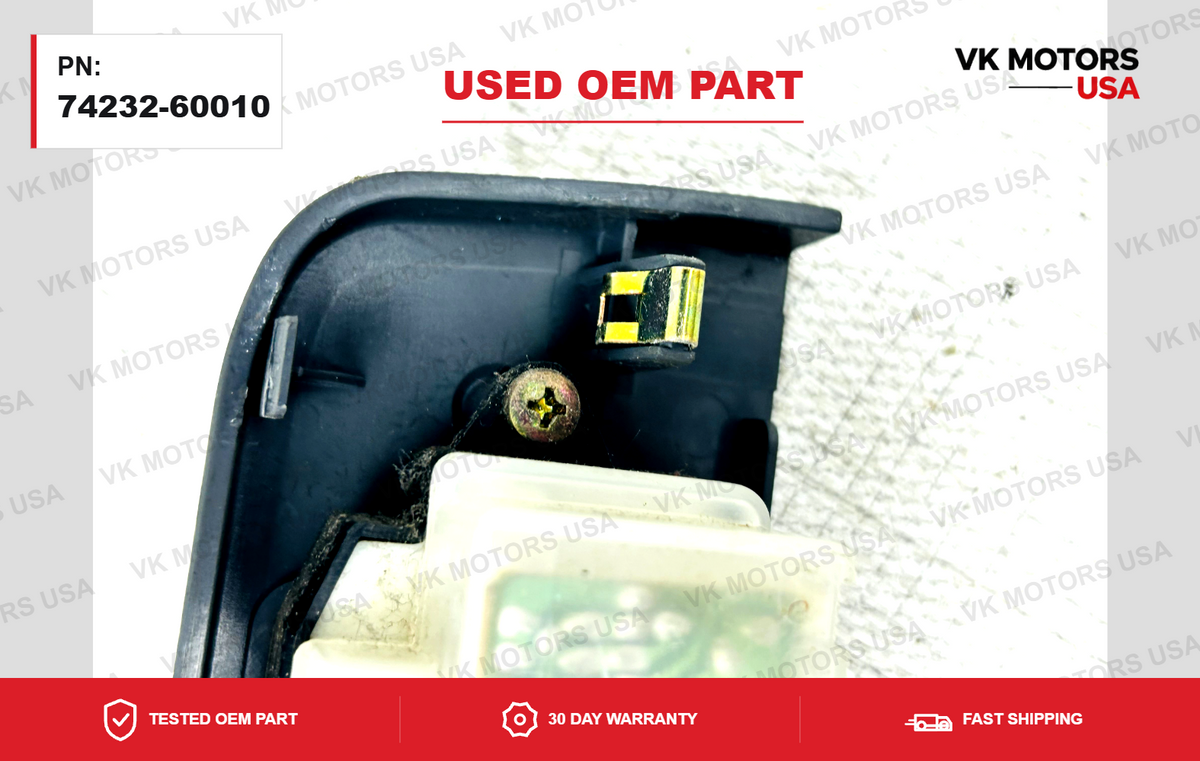 91-97 Toyota Land Cruiser Front Master  Window Switch OEM Drivers Left Side Gray
