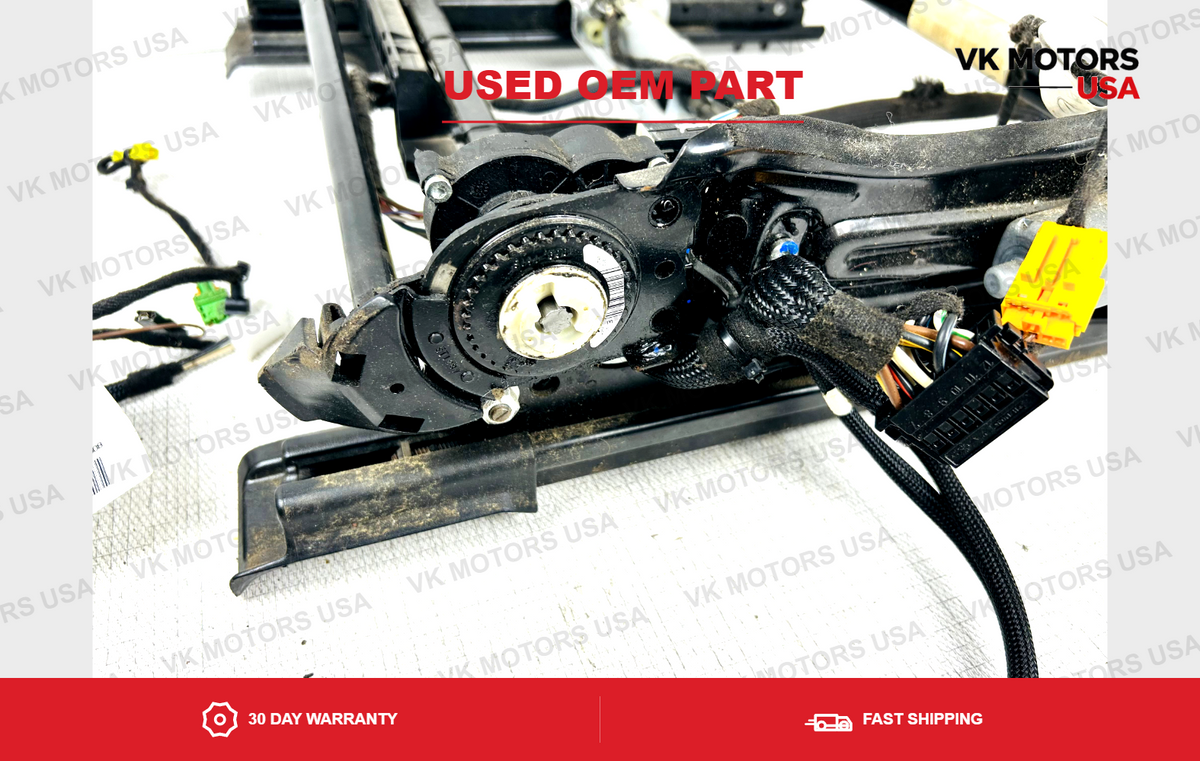 2008-2015 Mercedes W204 C300 GLK350 Front Left Adjustment Seat Track Frame OEM