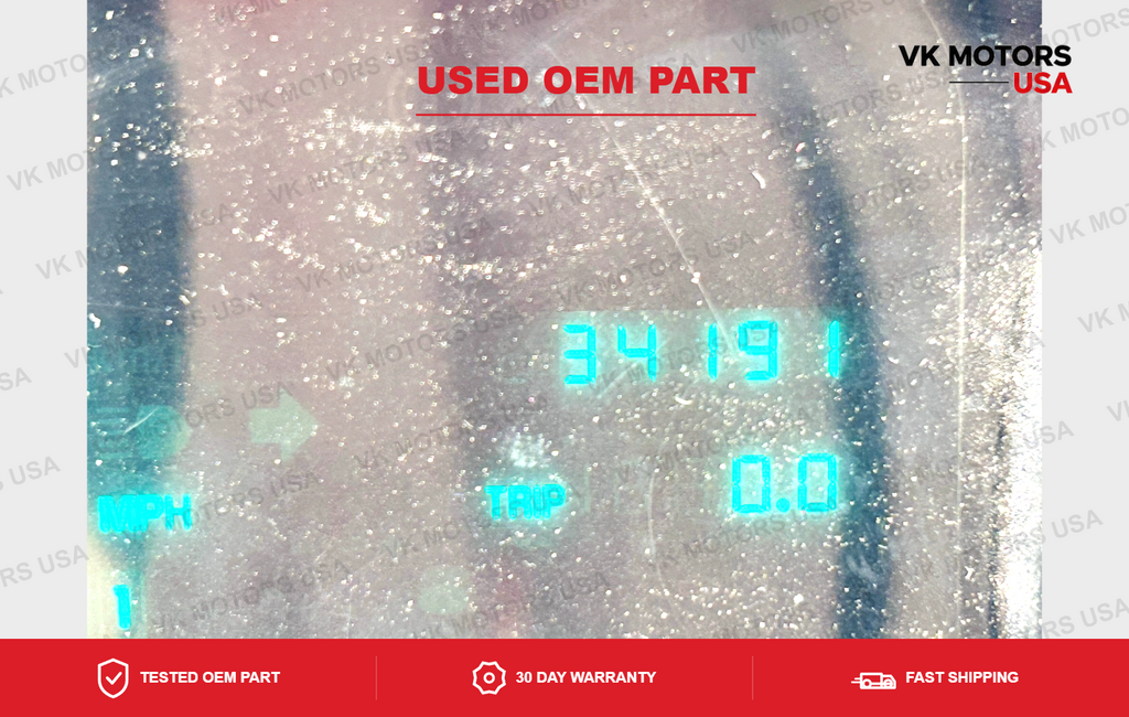 OEM Speedometer Gauges Instrument Cluster Digital 1997-99 Cadillac Deville 34K